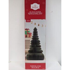 Holiday Time 35-Inch Paper Honeycomb Christmas Tree Indoor Decoration